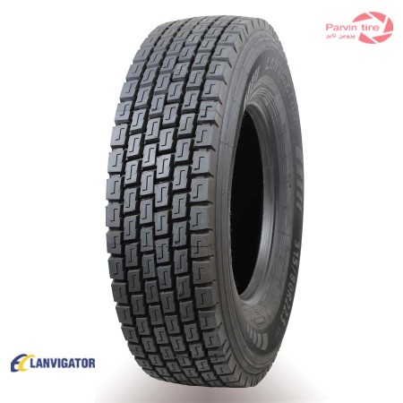 لاستیک لنویگاتور 315/80R22.5 (D801) سیمی 20لا